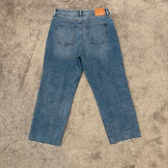 NWT Express Straight Ankle High Rise Jeans Size 8S (Short) - Picture 2 of 12